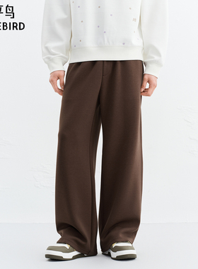 【商场同款】太平鸟男装 抽绳卫裤男2026年新款休闲裤B1GMG1294