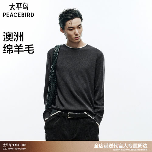 太平鸟澳洲羊毛时尚毛衣