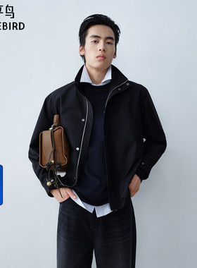 【商场同款】太平鸟男装 休闲夹克机能立领时尚行政夹克B1BCG1603
