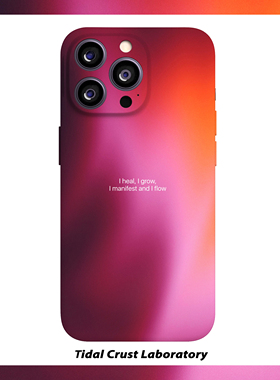 绚烂渐变自我提升红色酷菲林磁吸手机壳适用苹果17nova14华为p70mate60小米15opporen14ovivo荣耀300iPhone16