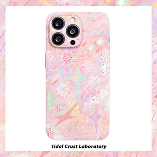 打上花火绚烂 烟花粉菲林二合一手机壳适用苹果17nova14华为p70mate60小米15opporen14ovivo荣耀300iPhone16