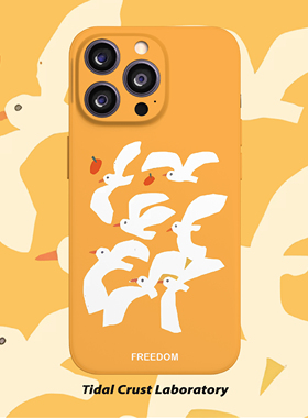 我希望世界和平鸽黄色菲林二合一手机壳适用苹果17nova14华为p70mate60小米15opporen14ovivo荣耀300iPhone16