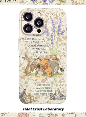 维尼可爱小熊和朋友菲林二合一手机壳适用苹果17nova14华为p70mate60小米15opporen14ovivo荣耀300iPhone16