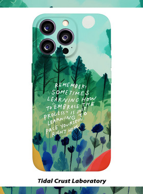 绿色涂鸦学会自我调节菲林二合一手机壳适用苹果17nova14华为p70mate60小米15opporen14ovivo荣耀300iPhone16