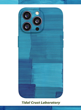 蓝色是忧郁涂鸦高级菲林二合一手机壳适用苹果17nova14华为p70mate60小米15opporen14ovivo荣耀300iPhone16