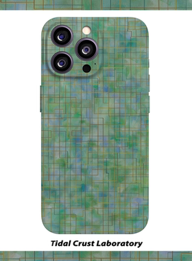 绿色复古棋牌格子创意菲林二合一手机壳适用苹果17nova14华为p70mate60小米15opporen14ovivo荣耀300iPhone16