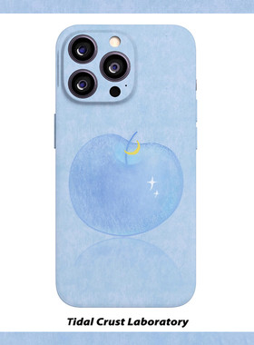 油画风蓝色星光苹果菲林二合一手机壳适用苹果17nova14华为p70mate60小米15opporen14ovivo荣耀300iPhone16