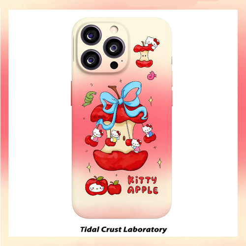 可爱日本猫苹果树粉色菲林二合一手机壳适用苹果17nova14华为p70mate60小米15opporen14ovivo荣耀300iPhone16