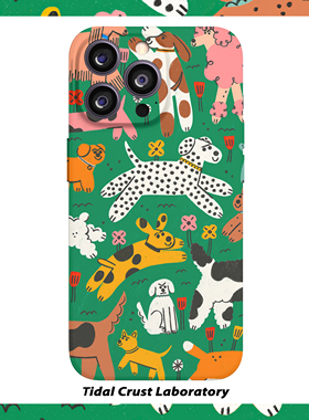 绿色动物卡通动物可爱菲林二合一手机壳适用苹果17nova14华为p70mate60小米15opporen14ovivo荣耀300iPhone16