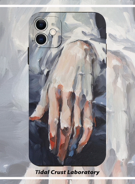 液态硅胶意象画艺术冷淡网红全包手机壳适用苹果17nova14华为p70mate70小米15opporeno14vivo荣耀300iPhone15