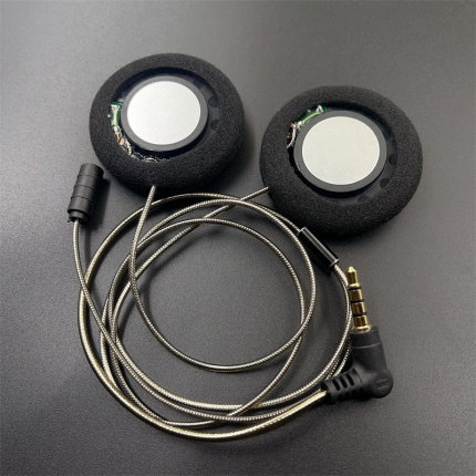 适用LEXIN乐行ETCOM FT4PRO升级JBL黑金喇叭头盔蓝牙骑行耳机3.5