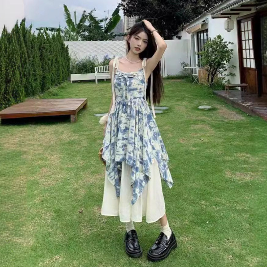 雏菊吊带连衣裙女夏季202