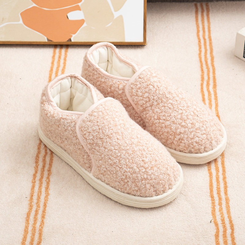 冬季新款加厚保暖千层底手工棉鞋男女休闲软底豆豆鞋一脚蹬面包鞋,女鞋,传统布鞋,淘宝优惠券,粉丝福利购,淘宝优惠卷