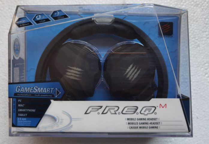 Saitek赛钛客美加狮MAD CADZ F.R.E.Q 隐藏式立体声电脑游戏 耳麦