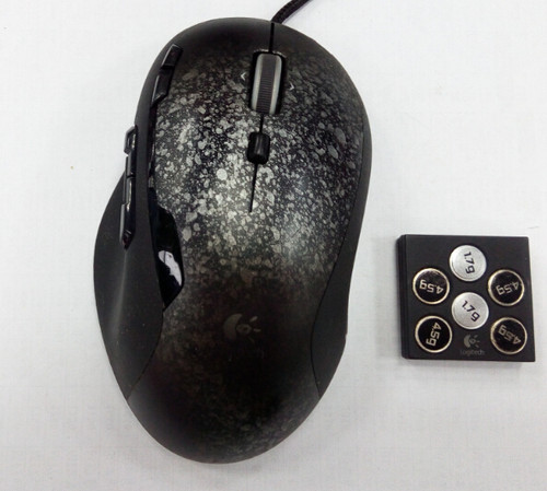 logitech二手激光有线游戏鼠标