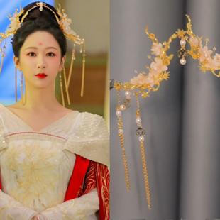 ob27bjd娃兵人可儿芭比娃娃古风长相思小夭发冠凤冠发簪发钗头饰