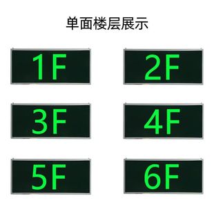 北大青鸟楼层疏散标志灯消防应急照明数字显示安全出口指示牌应急