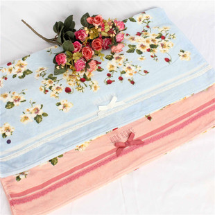 郑老大家用毛巾柔软吸水日单纯棉外贸PINK HOUSE剪绒情侣浴巾