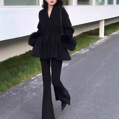 今年流行特惠25008大爱美依缘2025秋冬新款韩版高级感小个子毛毛