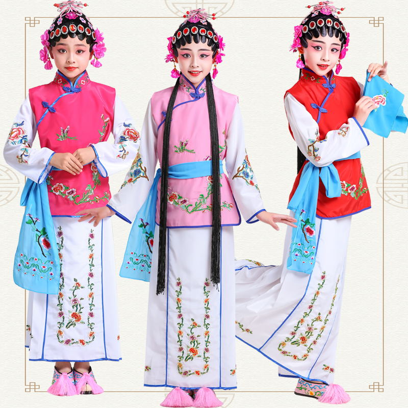 新款卖水戏剧丫鬟小衣包演出服装