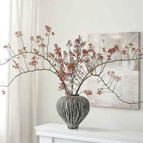 山归来红果干花花束侘寂风干树枝