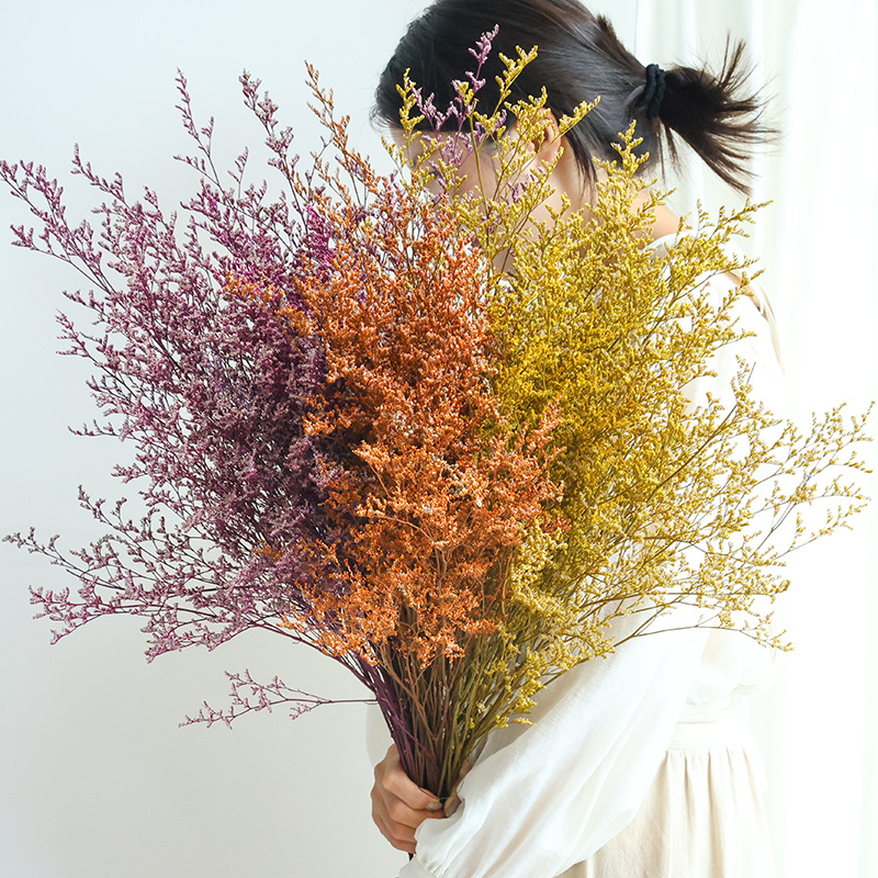 情人草干花花束天然风干真花