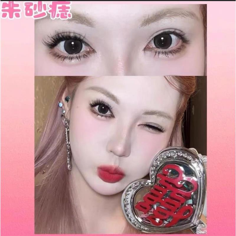 联名NANALASHES 湿睫毛/朱砂痣原创轻欧美与韩系结合D翘单簇