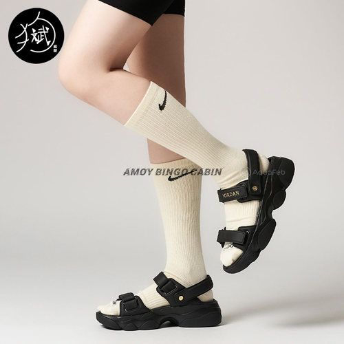 NikeAJDeja女子夏季厚底凉鞋