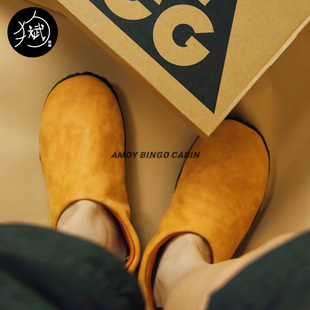 Nike耐克ACG Air Moc Russet男女麂皮一脚蹬户外徒步运动鞋FV4569