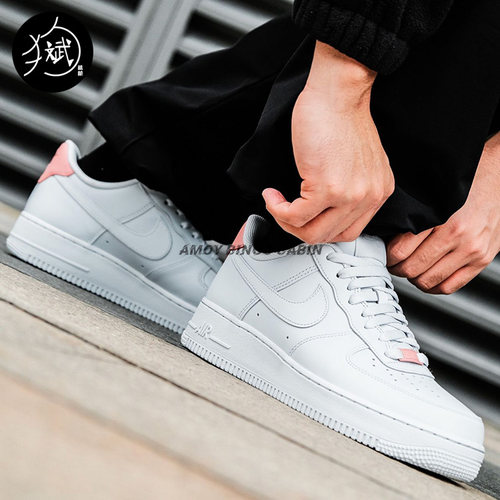 NikeAF1男女白粉尾空军休闲板鞋