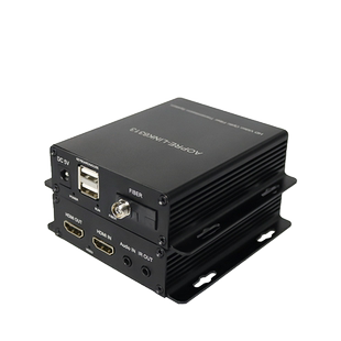 aopre欧柏hdmi光端机hdmi转光纤收发器4K带本地环出KVM网络hdmi光纤收发器带USB鼠标信号转光纤延长传输1080P