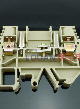 WTL6/1  试验接线端子 电线连接器 电流端子排 SAK端子 土黄色