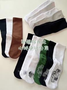紧赛纺毛巾底跑步运动 小腿中间女袜 棉袜战斗机 T新疆棉