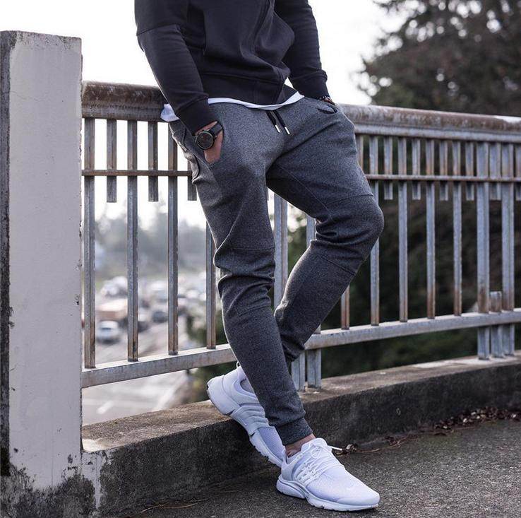 肌肉鲨鱼兄弟健身运动裤新款男收口小脚卫裤休闲纯棉弹力修身长裤在类目 运动服/休闲服装, 健身服装, 健身衣中 - 来自Buy2taobao.com提供专业的淘宝代购服务