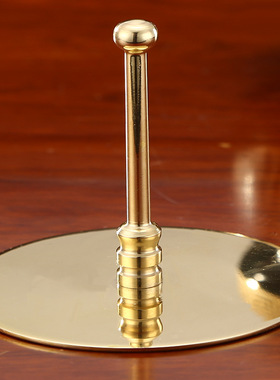 寺庙铜压平香炉摆件香用品