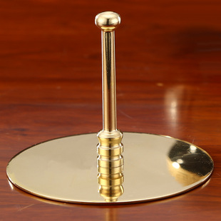 寺庙铜香灰压平器香具香道摆件香炉香灰押整平器香篆用品配件用具