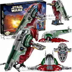 Chinese Building Blocks 75060 Star Wars Ucs  I Bounty Hunter Ship Assembly Building Block Collection Model