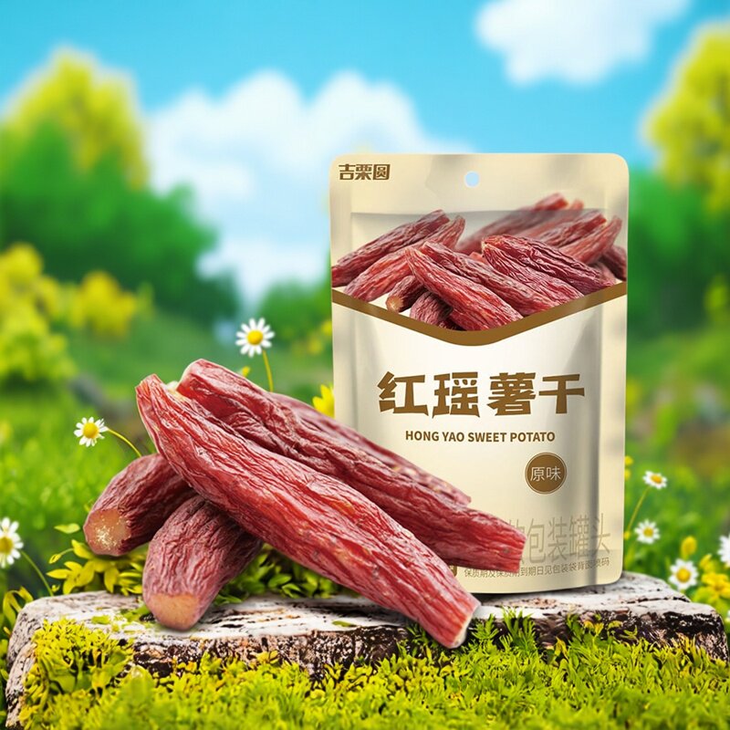 0添加红瑶甘薯鲜蒸纯红薯干办公室解馋零食小吃香甜烤红薯地瓜干