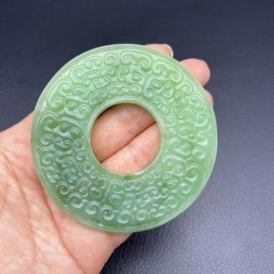 仿玉雕纹平安扣挂件吊坠腰佩