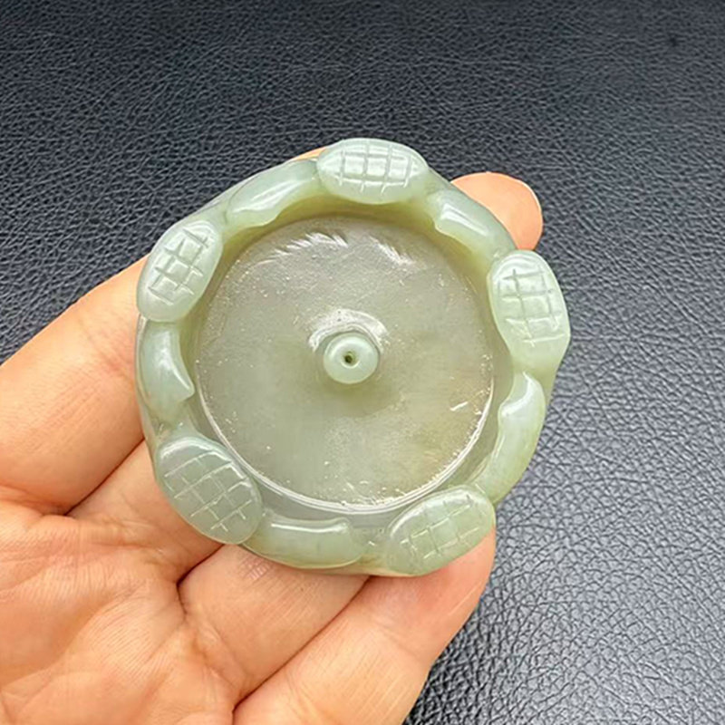 和田玉香插小摆件文房雅器