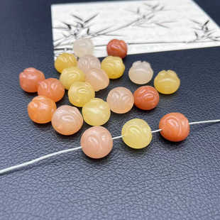 金丝玉彩兔兔通孔挂件吊坠串饰手链配饰手工DIY手钏包挂饰品配件