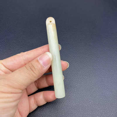 仿古雕刻长条玉佩玉坠挂件