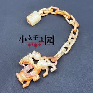 复古立体玉貔貅吊坠挂件