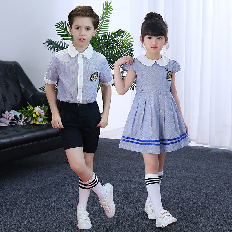 六一新款儿童大合唱演出服男女背带裤校服幼儿园服小学生朗诵服装在类目 女装/女士精品, 套装/学生校服/工作制服, 学生校服中 - 来自Buy2taobao.com提供专业的淘宝代购服务