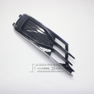 奥迪A6L前雾灯罩左右雾灯框装 18年款 饰罩保险杠下格栅 适用16