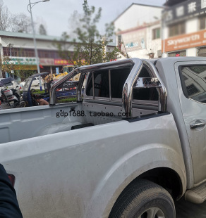 长城炮风骏3567锐骐6纳瓦拉庆铃皮卡D22改装 龙门架皮卡通用货架