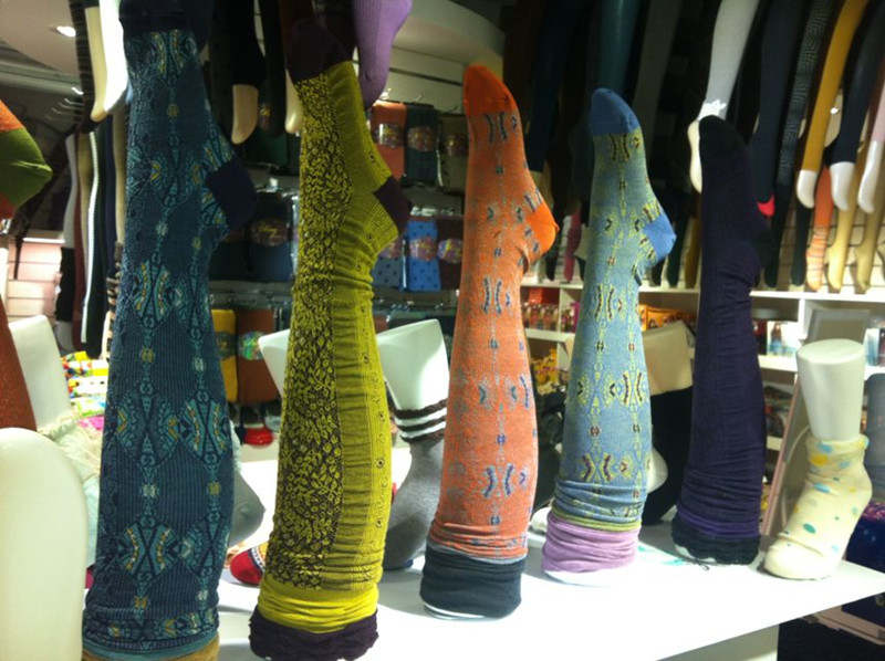 女倒立中腿模特道具中统袜模磁铁腿模倒立腿模中筒袜模直脚模包邮