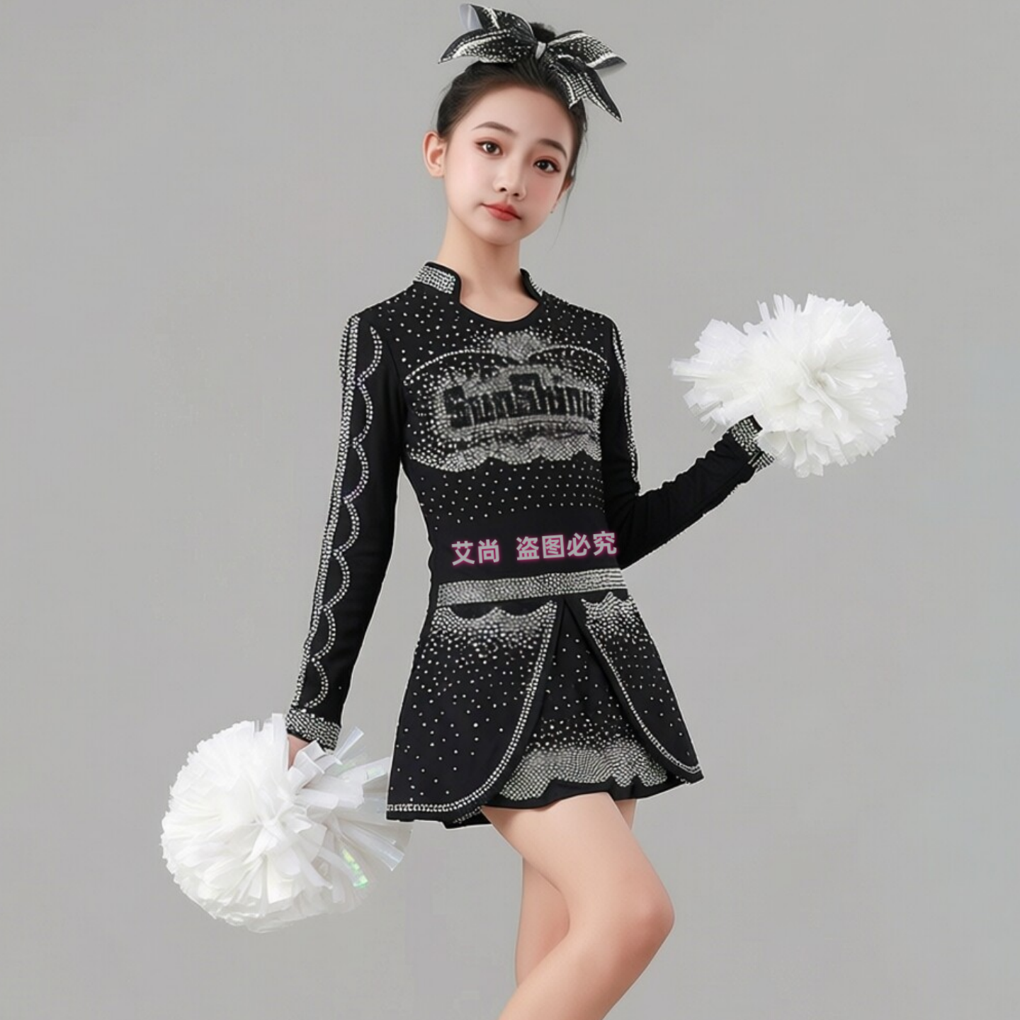 新款啦啦操比赛服装专业定制啦啦队比赛服装校园拉拉队表演服装