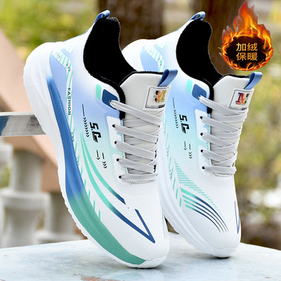 冬季棉鞋青少年加绒保暖运动鞋