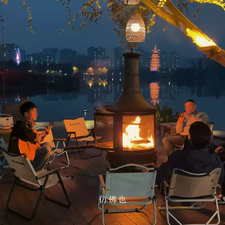 庭院烤火炉家用取暖炉咖啡馆商用篝火炉民宿花园柴火炉燃木烧烤炉